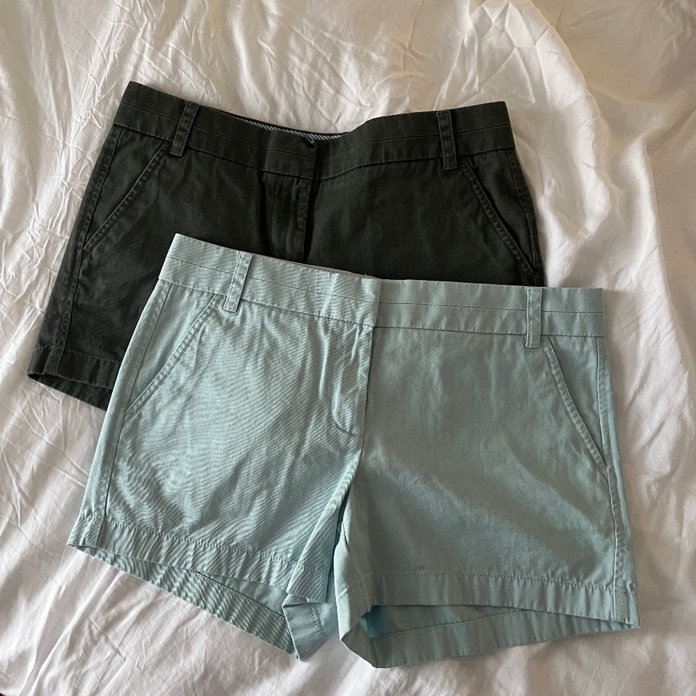 J.Crew Chino Shorts (4" inseam)